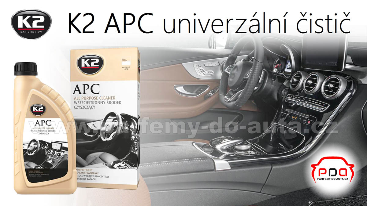 APC K2 čistič všech materiálů automobilu pH neutrální